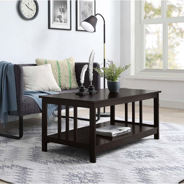Latitude Run® Minerva 4 Legs Coffee Table with Storage & Reviews Wayfair